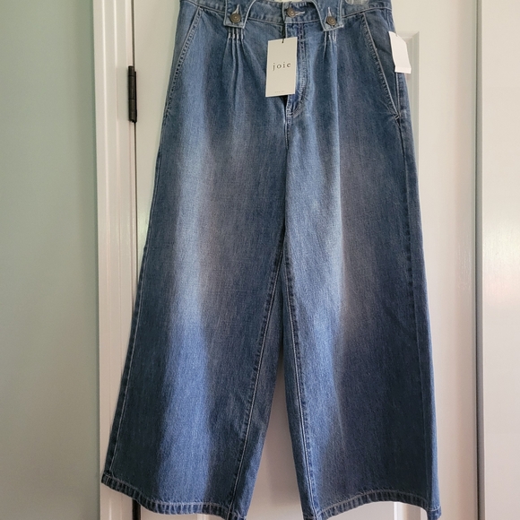 Joie Porter Wide Crop Jean - Picture 2 of 7